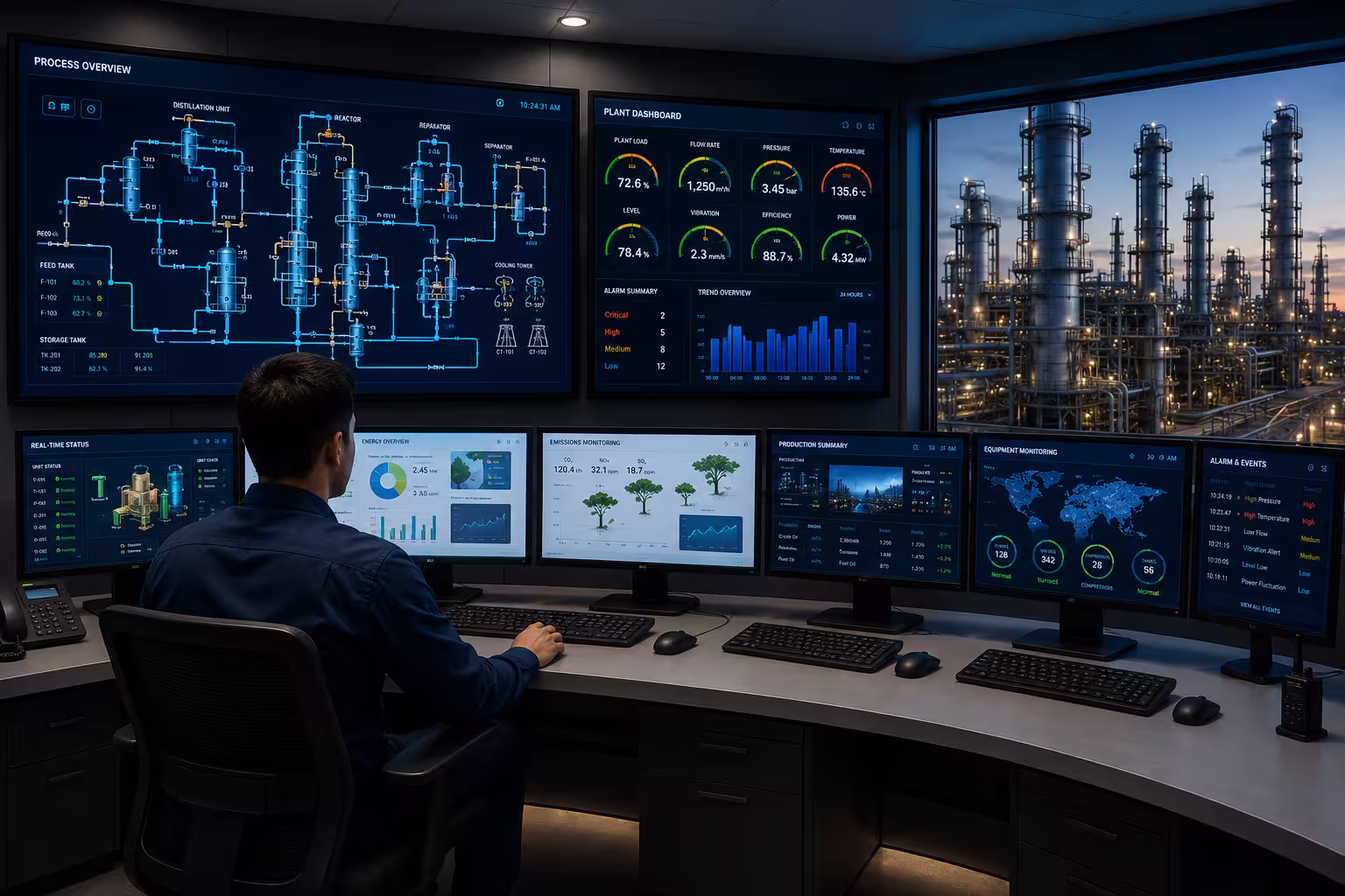 Industrial Control Rooms