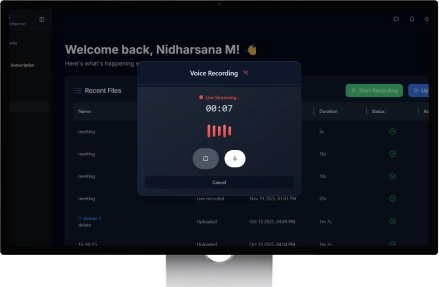 AI MoM Dashboard AI MoM Dashboard